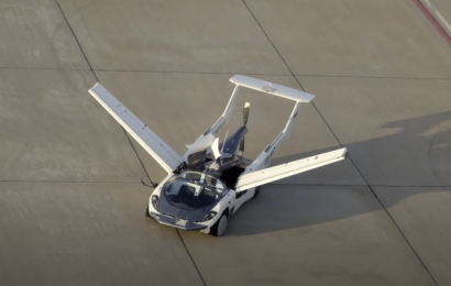 FLYING CAR COMPLETES FIRST EVER INTER-CITY FLIGHT